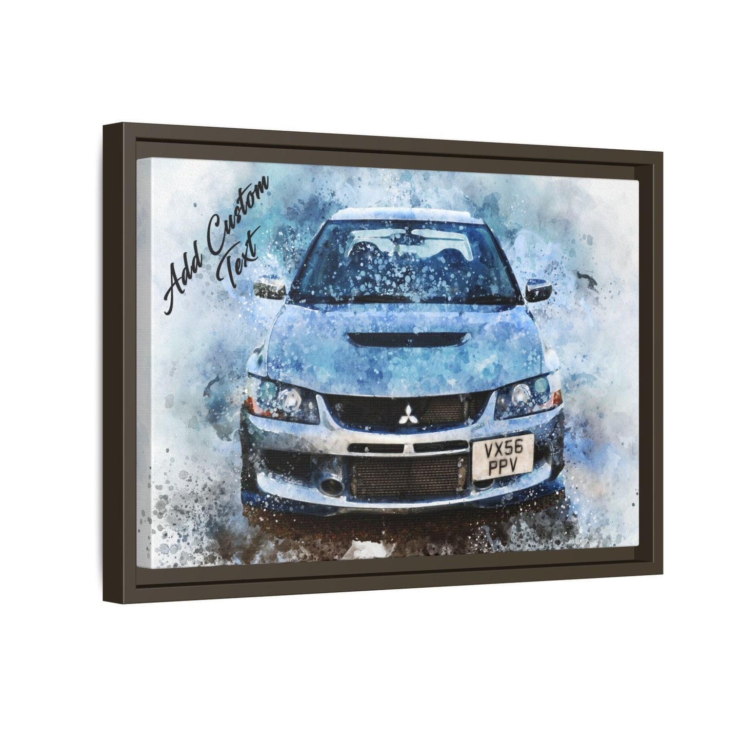 Splash Art Custom Canvas