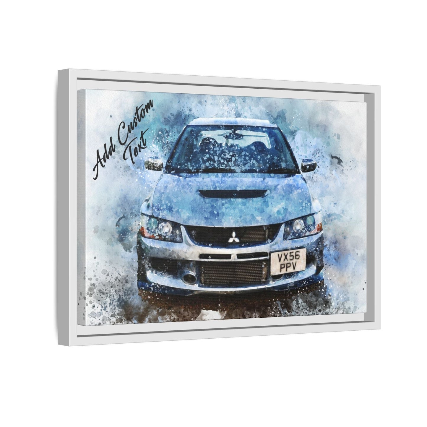 Splash Art Custom Canvas