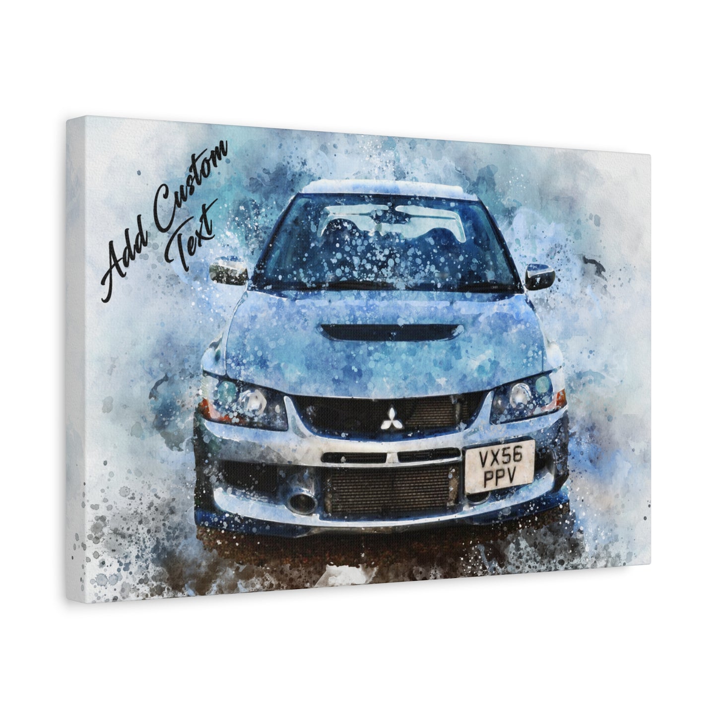 Splash Art Custom Canvas