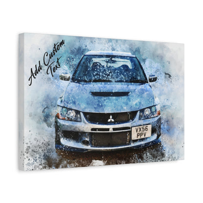 Splash Art Custom Canvas