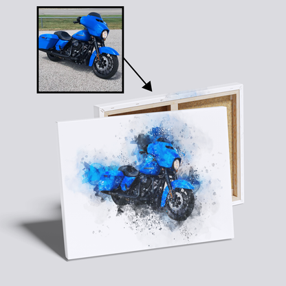 Splash Art Custom Canvas