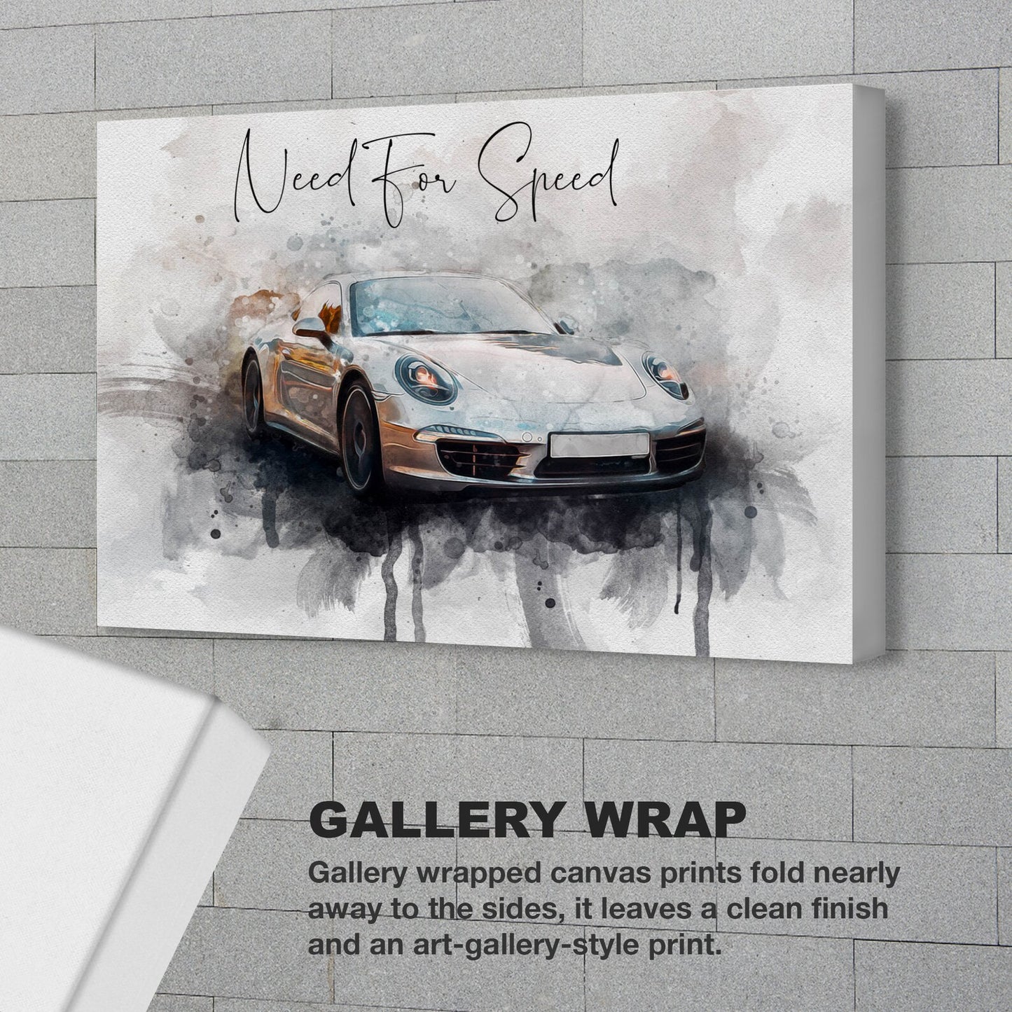 Splash Art Custom Canvas