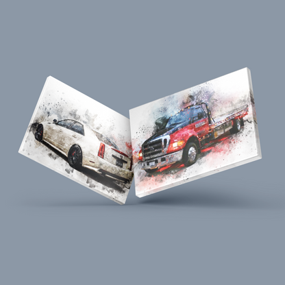 Splash Art Custom Canvas