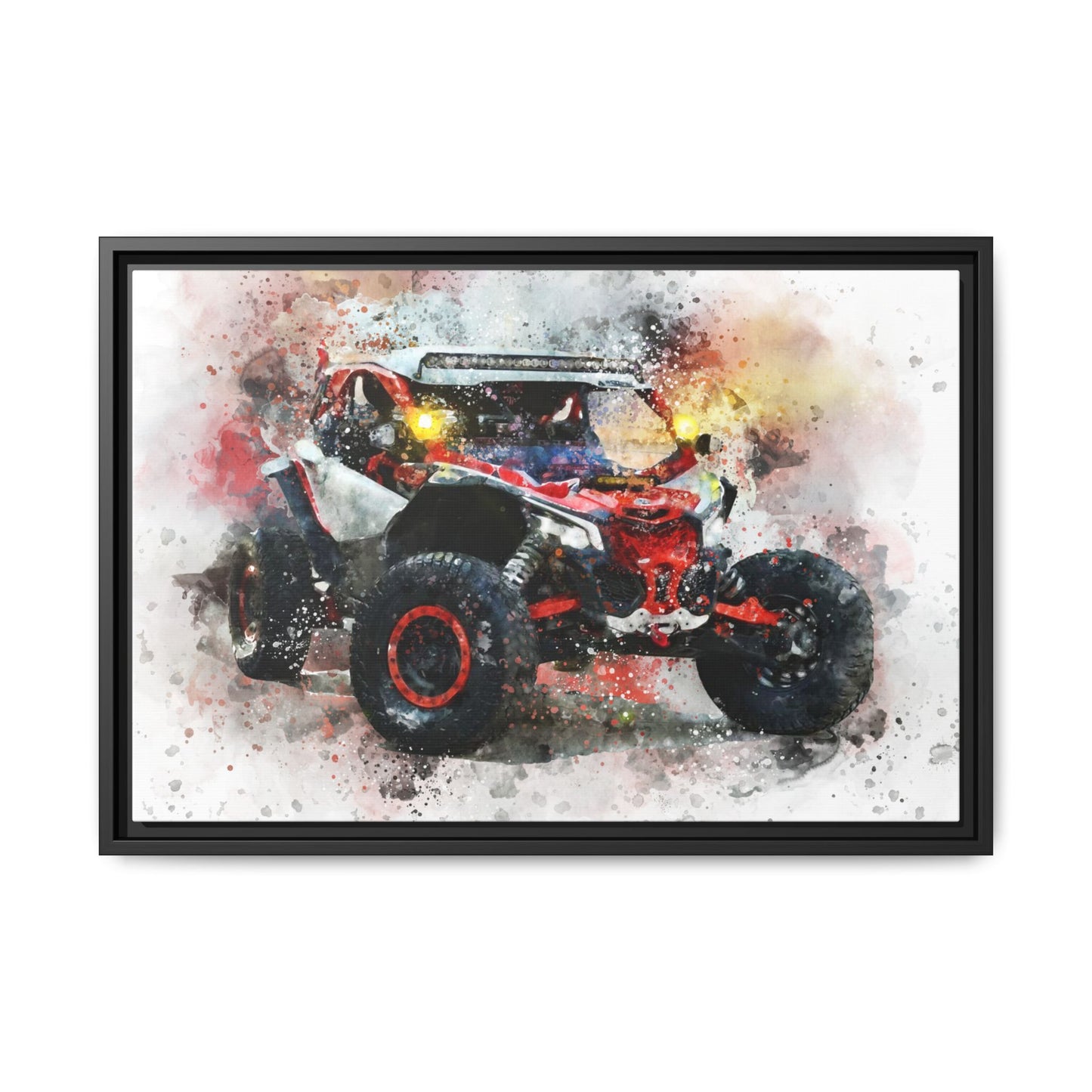 Splash Art Custom Canvas