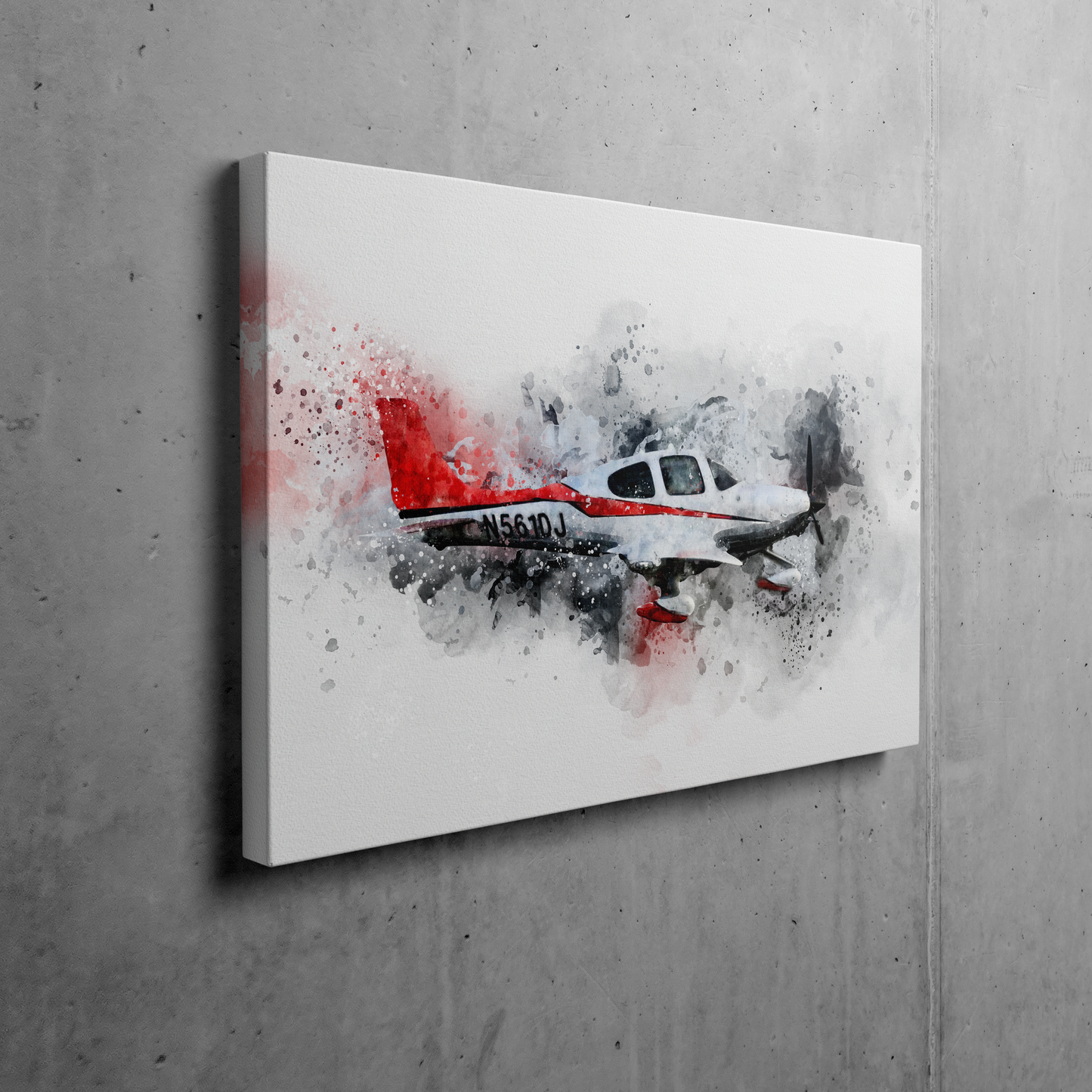Splash Art Custom Canvas