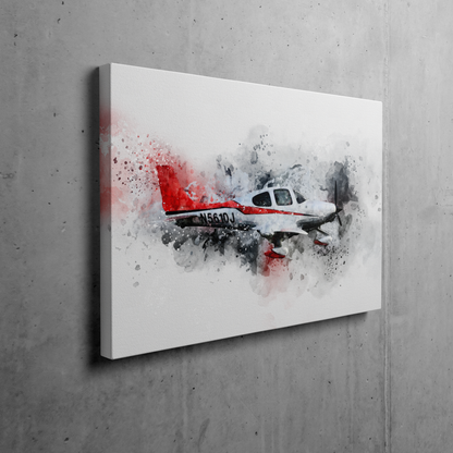 Splash Art Custom Canvas