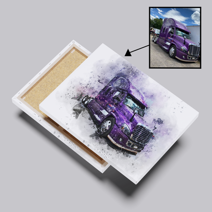 Splash Art Custom Canvas
