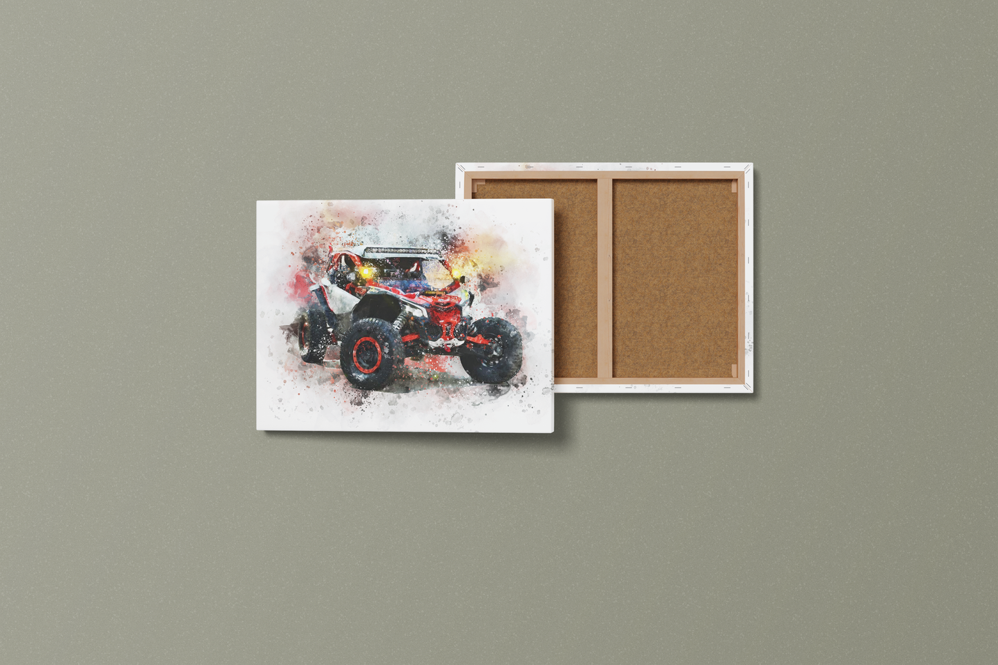 Splash Art Custom Canvas