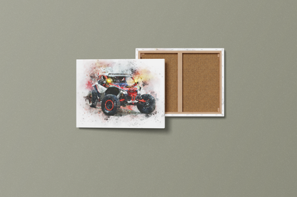 Splash Art Custom Canvas