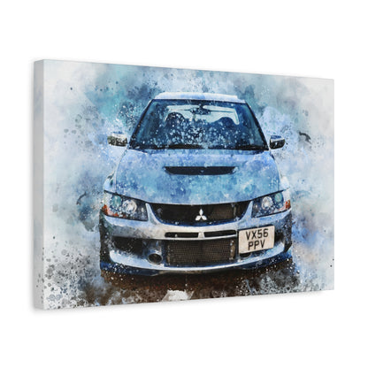 Splash Art Custom Canvas